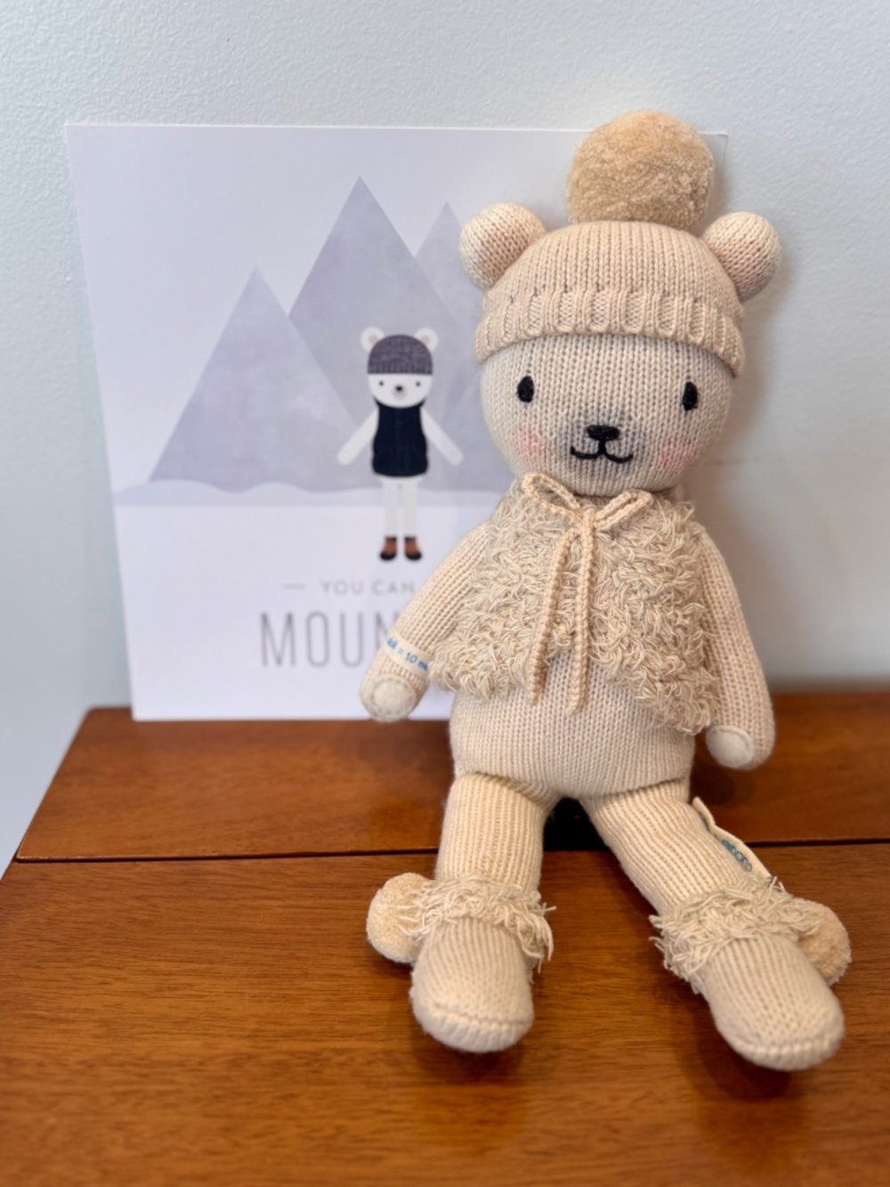 Cuddle + Kind Stella Polar Bear Doll + Nursery Art